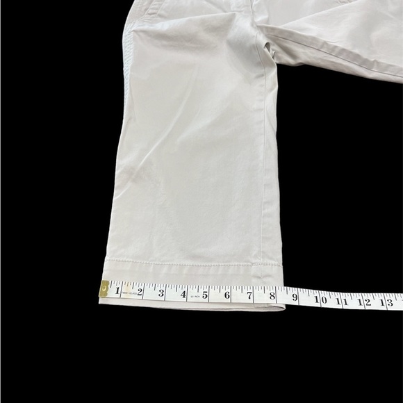 J. Crew Favorite Fit Stretch Khaki Capri Size 0 - Picture 9 of 10